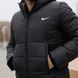 Мужская зимняя парка Nike черная Куртка Найк удлиненная с капюшоном Intr-1785438271 фото 6