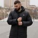 Мужская зимняя парка Nike черная Куртка Найк удлиненная с капюшоном Intr-1785438271 фото 7