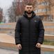 Мужская зимняя парка Nike черная Куртка Найк удлиненная с капюшоном Intr-1785438271 фото 5