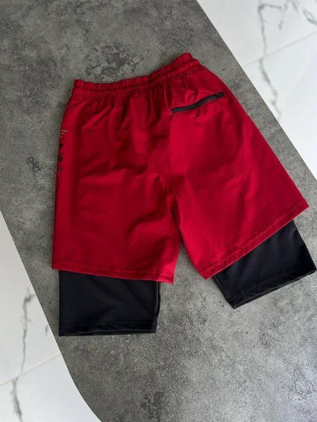 Мужские спортивные шорты Nike красные для тренировок Найк Моло-GH506 фото
