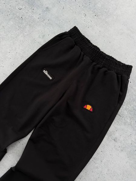 Чоловічі штани Ellesse чорні Брюки Еліс на резинці Хар-582 фото