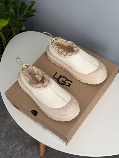 Женские зимние ботинки UGG Tasman Hybrid бежевые Las-2066 фото