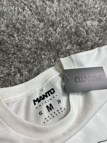 Чоловіча футболка Manto Classic чорна бавовняна Манто Гла-180 фото