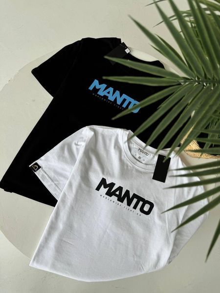 Чоловіча футболка Manto Gym біла бавовняна Манто Ads-659 фото