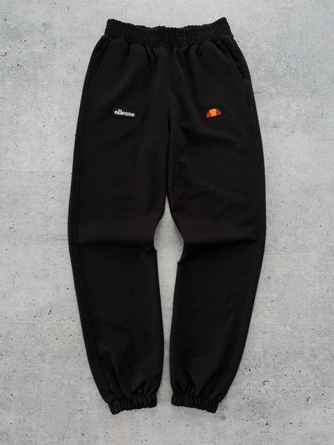 Чоловічі штани Ellesse чорні Брюки Еліс на резинці Хар-582 фото