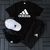 Мужской летний костюм Adidas Футболка Шорты Кепка Барсетка черный Ow-131 фото