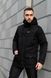 Мужская зимняя парка Nike черная с капюшоном Куртка Найк удлиненная Intr-1596786032 фото 1