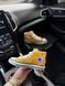 Жіночі кеди Converse All Star високі жовті текстиль Кросівки Конверси Arm-HH539 фото 1