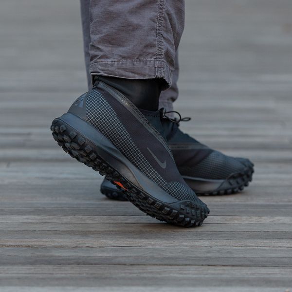 Чоловічі зимові кросівки Nike ACG Mountain Fly Gore-Tex чорні In-1197 фото