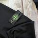 Чоловічий спортивний костюм Stone Island з капюшоном чорний Комплект Стон Айленд Толстовка Штани Хар-500 фото 7
