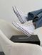 Женские кеды Converse All Star высокие белые текстиль Кроссовки Конверсы Arm-KN_WH01 фото 4