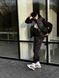 Чоловічий спортивний костюм Nike з плащової тканини сірий Комплект Найк Жилетка Штани Барсетка Intr-1620133723 фото 6