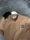 Чоловіча футболка Поло Stone Island бежева Теніска Стон Айленд Моло-Dib/10 фото 6