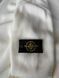 Мужской свитшот Stone Island вязаный молочный Кофта Стон Айленд без капюшона Моло-B/376 фото 5