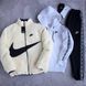 Чоловічий спортивний костюм Nike 3в1 чорний Комплект Найк Худі Штани Куртка Хар-718 1 фото 2