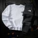 Чоловічий зимовий спортивний костюм The North Face сірий ТНФ Худі Худі Штани Hot-3 фото 6