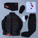 Мужской спортивный костюм Hugo Boss 8в1 черный Комплект Хьюго Босс Костюм Жилетка Футболка Шорты Кепка Хар-634 фото 1