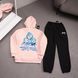 Чоловічий зимовий спортивний костюм Stussy блакитний Комплект Стуссі Худі Штани плащівка Ads-547 фото 3