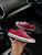 Жіночі кеди Converse All Star низькі червоні текстиль Кросівки Конверси Arm-HD45 фото