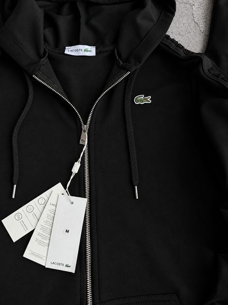 Чоловічий костюм Lacoste чорний Хар-1058 (коп1) фото
