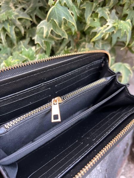 Мужской кошелек Louis Vuitton в клетку серый Клатч из эко кожи бумажник Луи Виттон Cap-170 фото
