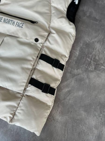 Мужская жилетка The North Face бежевая Безрукавка ТНФ весенняя осенняя Моло-756-12 фото