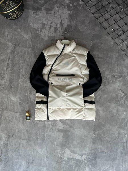 Мужская жилетка The North Face бежевая Безрукавка ТНФ весенняя осенняя Моло-756-12 фото