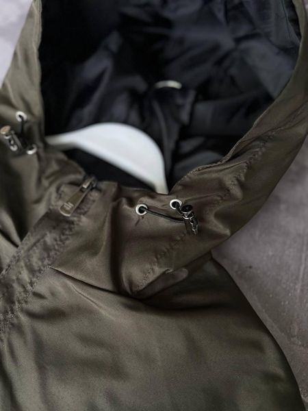 Чоловіча ветровка The North Face з плащової тканини хакі Куртка ТНФ весняна Моло-XH2 фото
