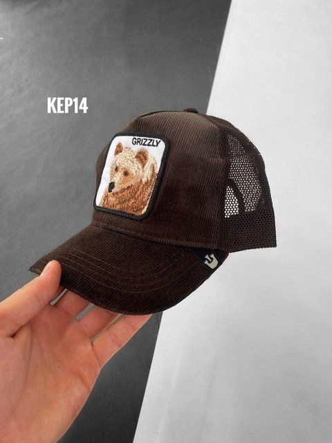 Кепка с сеткой серая вышивка smm-KEP14 фото