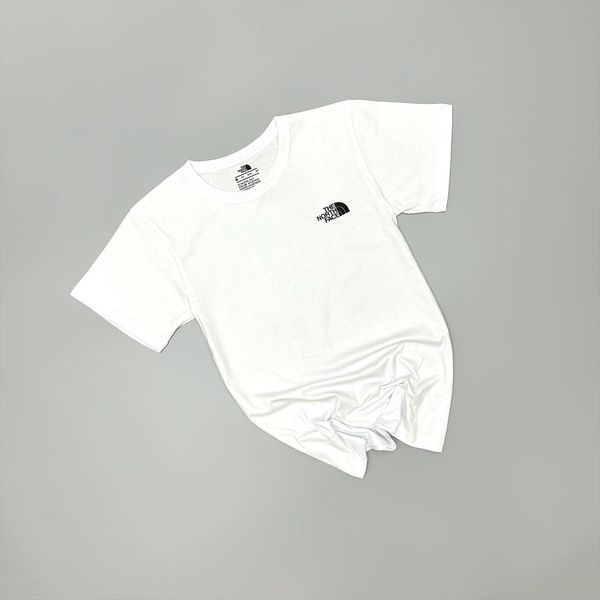 Мужская футболка The North Face белая Тенниска ТНФ Will-T0032 фото