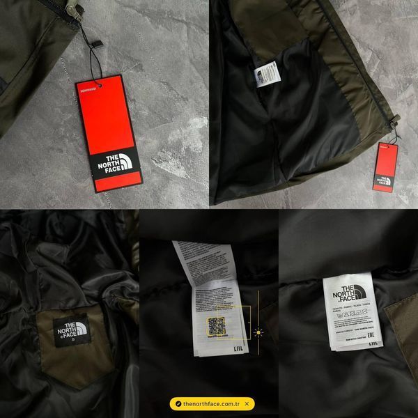 Чоловіча ветровка The North Face з плащової тканини хакі Куртка ТНФ весняна Моло-XH2 фото