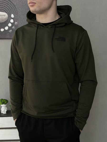 Мужское худи Adidas хаки Толстовка Адидас с капюшоном Rap-RD122 фото