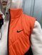 Мужская жилетка Nike без капюшона черная с оранжевым Безрукавка Найк весенняя осенняя Intr-1620128938 фото 6