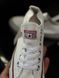 Жіночі кеди Converse All Star низькі білі текстиль Кросівки Конверси Arm-HD39 фото 3
