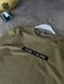 Мужской свитшот Stone Island хаки Кофта Стон Айленд без капюшона Моло-63-8 фото 3