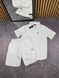 Мужской летний льняной костюм Polo Ralph Lauren серый Will-RL0009 фото 7