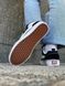 Женские кеды Vans Knu Skool черно-белые замшевые Кроссовки Ванс Кну Скул Arm-KNU1 (коп1) фото 5