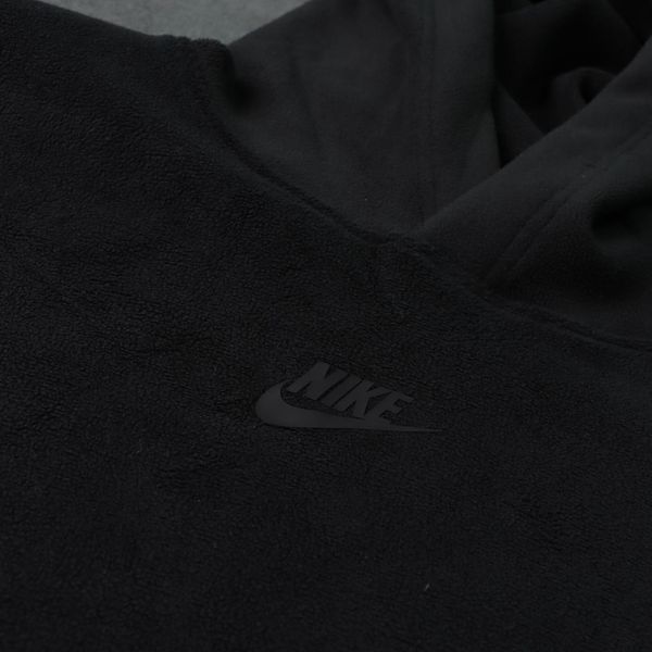 Чоловічий зимовий спортивний костюм Nike плюшевий чорний Комплект Найк з капюшонон Ads-578 фото