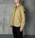 Чоловіча сорочка C.P. Company Gabardine Zipped бежева С.П. Компані Slavs-art2602 фото 1