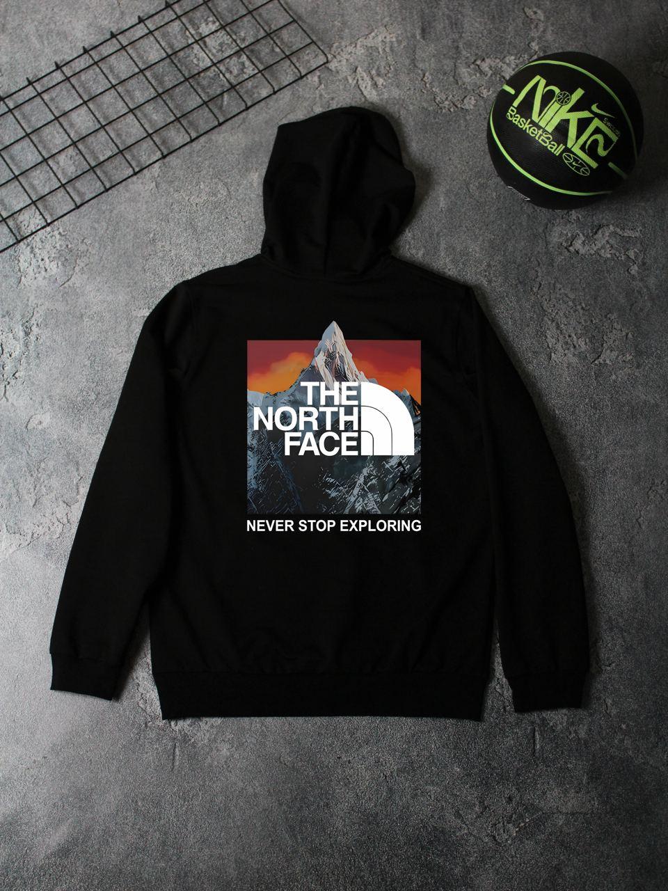 Мужское Худи The North Face черное