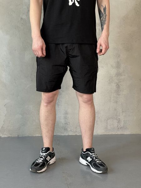 Чоловічі шорти C.P. Company Nylon чорні Cas-19 (коп2) фото