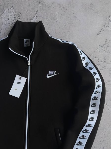Чоловічий зимовий спортивний костюм Nike чорний Комплект Найк Костюм Жилетка Хар-704 фото