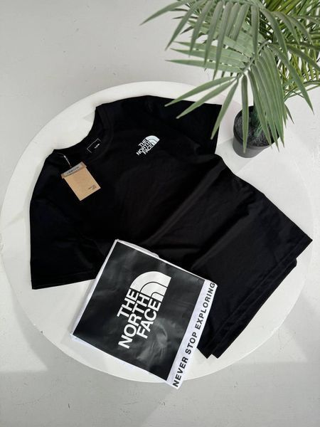 Мужская футболка The North Face белая хлопковая Тенниска ТНФ Гла-16 фото