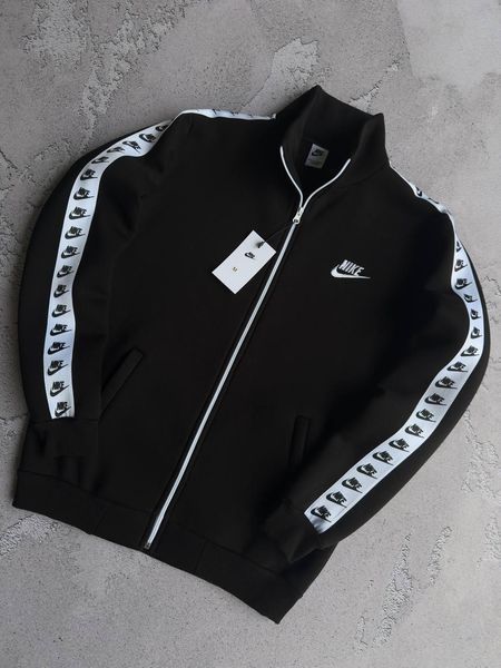Чоловічий зимовий спортивний костюм Nike чорний Комплект Найк Костюм Жилетка Хар-704 фото