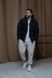 Чоловіча зимова куртка Stone Island чорна Пуховик Стон Айленд з капюшоном Хар-362 фото 6