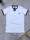 Чоловіча&nbsp;футболка Fred Perry біла з лампасами Фред Перрі Хар-657 фото