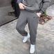 Мужской спортивный костюм серый Комплект Свитшот на змейке Штаны Pob-SBks2889dge фото 2