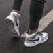 Чоловічі кросівки Nike Air Jordan сірі Найк Джордан шкіряні Arm-A064 фото 6