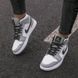 Чоловічі кросівки Nike Air Jordan сірі Найк Джордан шкіряні Arm-A064 фото 5