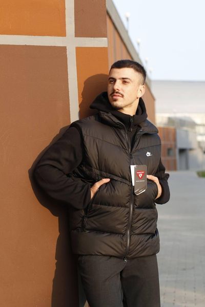 Чоловіча жилетка Nike Storm-Fit чорна Sanv-3\Hub (коп1) фото
